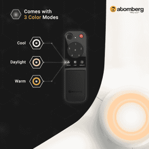 Atomberg Aris Starlight BLDC Ceiling Fan | 1200 mm |  Remote Control | Marble White