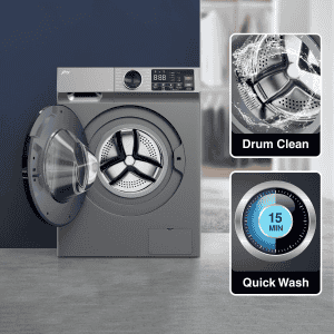Godrej 10 Kg Digi Inverter Fully Automatic Front Load Washing Machine | 5 Star | Silver Stream | WFEON CEL 1014 IEBT SLSR