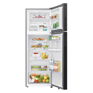 Samsung Bespoke AI Frost Free Double Door Refrigerator | 350 L |  2 Star | Luxe Black | RT38DG5A2BBXHL