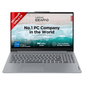 Lenovo IdeaPad Slim 3 Laptop | 13th Gen Intel Core i7 13620H | 16GB | 512GB SSD | Intel UHDGraphics | Arctic Grey | 83EM00GTIN