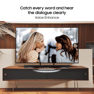Samsung Dolby Audio Soundbar | 300W | 2.1ch | DTS VirtualX | Surround Sound Expansion | Black | HW-C450/XL