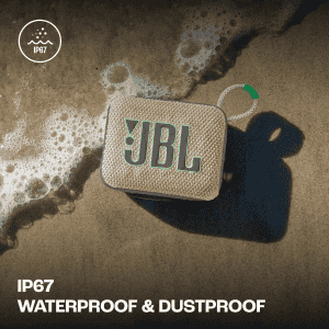 JBL Go 4 Wireless Ultra Portable Bluetooth Speaker | Water & Dust Proof | Sand