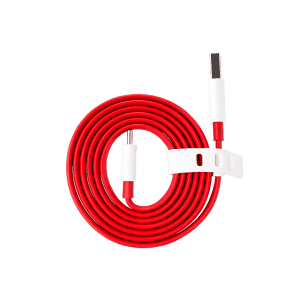 OnePlus SUPERVOOC Type-A to Type-C Cable | Red and White | C201A
