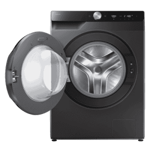 Samsung Fully Automatic Front Load Washing Machine | 9 Kg | Eco Bubble | Refined Inox | WW90DG6U24AXTL