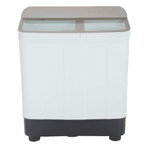 Haier Semi Automatic Washing Machine | 7 Kg | Toughened Glass | White | HTW70-178N