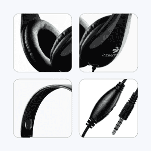 ZEBRONICS Zeb 2100 HMV Headset | Black