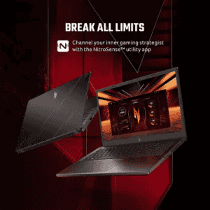 Acer Nitro V Gaming Laptop | Intel Core i7 13th Gen 13620H | 16 GB | 1 TB SSD | 6 GB Graphics | NVIDIA GeForce RTX 4050 | Obsidian Black | NH.QN8SI.008