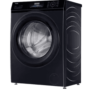 Haier Front Load Washing Machine | 8 Kg | Black | HW80-IM12929EBKF