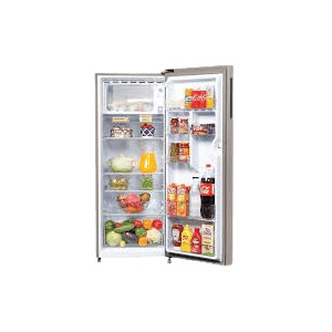 Haier Direct Cool Single Door Refrigerator | 3 Star | 215 L | Inox Steel Finish