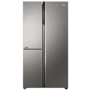 Haier Convertible Side by Side Refrigerator | 598L | 3 Door | 3 Star | Inox Steel | HRT-683ISU1