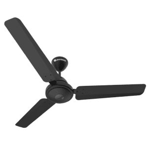 Atomberg Efficio Ceiling Fan | 1200 mm | 5 Star | BLDC Ceiling Fan with Remote Control | 3 Blade | Midnight Black