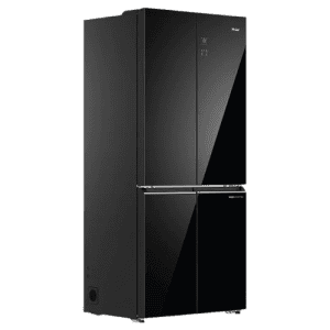 Haier Frost Free French Door Convertible Refrigerator | 520 L | Black Glass | HRB-600KGU1