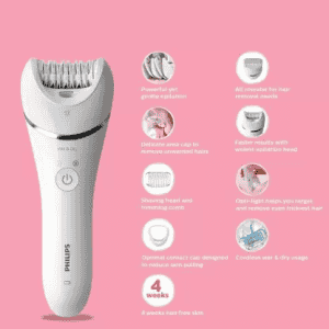 Philips Cordless Epilator | White | BRE710/00