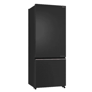 Panasonic 357 L  Frost Free Double Door Bottom Mount Convertible Refrigerator |  2 Star | Diamond Black | NR-BK418BQKN