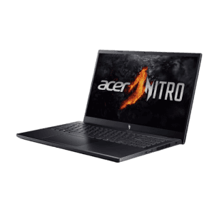 Acer Nitro V Gaming Laptop | AMD Ryzen 5 Hexa Core 6600H | 16 GB | 512 GB SSD | 6 GB Graphics | NVIDIA GeForce RTX 3050 | Obsidian Black |  NH.QPFSI.006