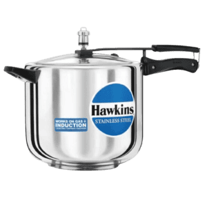 Hawkins Inner Lid Induction Bottom Pressure Cooker | 10 L | Stainless Steel | HSS10