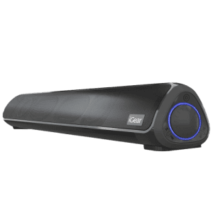 iGear immerse Bluetooth soundbar |  20 W | 2.0 Channel | Inbuilt SubWoofer | Black
