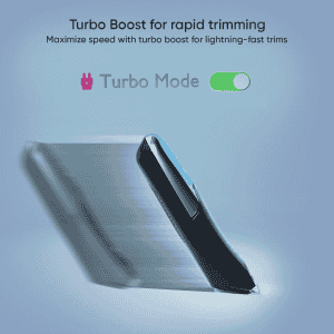 iGear Body Trimmer For Men with Ceramic Blade | Pubic Hair Groomer | Turbo mode | Black