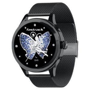 Fastrack Noir Pro BT Calling Women Smartwatch | Black