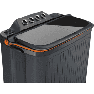 Lloyd Semi Automatic Top Load Washing Machine | 7.5 kg | Vibrant Grey | GLWMS75AVGEL