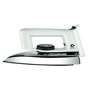 Bajaj Popular Dry Iron | 1000 W | White | 440213