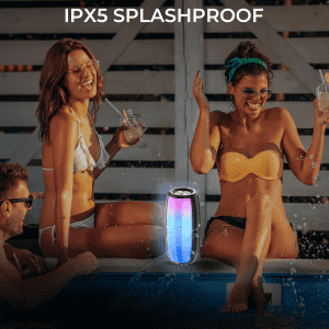 iGear Spectrum Bluetooth Party Speaker | 24W | IPX5 | Black