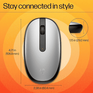 HP 240 Bluetooth Mouse | Compact Size | Silver