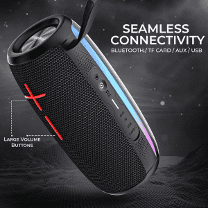 iGear Spectrum Bluetooth Party Speaker | 24W | IPX5 | Black