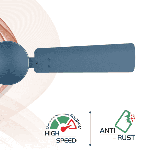 Polycab Vital Ceiling Fan | 1200 mm | Pearl Blue