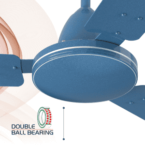 Polycab Vital Ceiling Fan | 1200 mm | Pearl Blue
