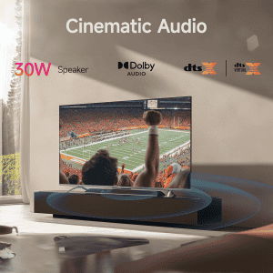Xiaomi X Pro QLED Series Smart Google TV | 164 cm (65 inch) | Dolby Vision | Black
