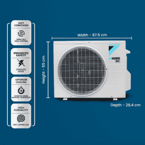 Daikin 1 Ton  Inverter Split AC | 3 Star | White | ATKL35UV16WA