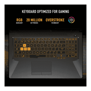 ASUS TUF Gaming A15 Laptop | AMD Ryzen 7 7435HS | 16GB | 512GB | 4GB Graphics NVIDIA GeForce RTX 3050 | Graphite Black | FA566NCR-HN075W