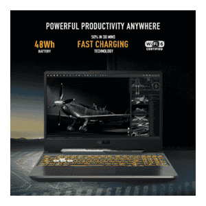 ASUS TUF Gaming A15 Laptop | AMD Ryzen 7 7435HS | 16GB | 512GB | 4GB Graphics NVIDIA GeForce RTX 3050 | Graphite Black | FA566NCR-HN075W