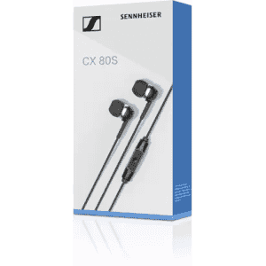 Sennheiser CX 80S Wired Earphones | Black