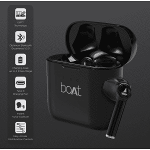 Boat Airdopes 138 Wireless Earbuds | Active Black