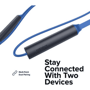 Redmi SonicBass Neckband Bluetooth Headset In the Ear | Blue