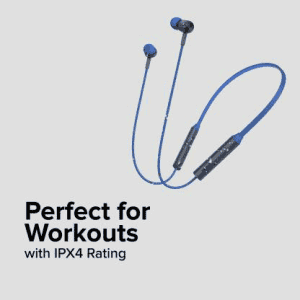Redmi SonicBass Neckband Bluetooth Headset In the Ear | Blue