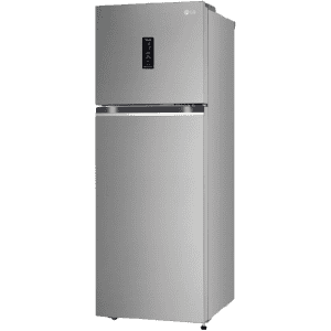 LG  Double Door Refrigerator | 246 L | 3 Star | Shiny Steel | GL-T262TPZX APZZEBN