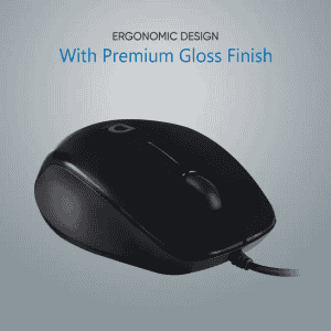 DSelect Dell Exclusive Wired Mouse | Black | DS111