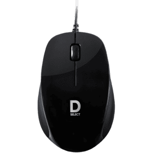 DSelect Dell Exclusive Wired Mouse | Black | DS111