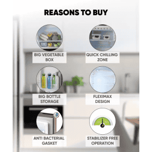 Lloyd Direct Cool Single Door Refrigerator | 188 L | 3 Star | GLDC203SSST4LC