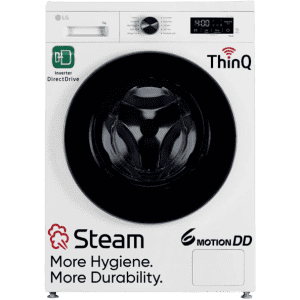 LG Front Load Washing Machine | 7 Kg | White | FHB1207Z4W ABWQEIL