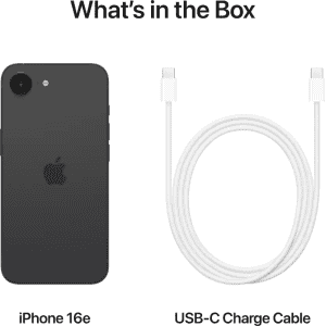 Apple iPhone 16e | 128 GB | Black