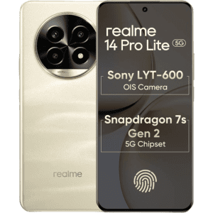 realme 14 Pro Lite 5G | 8 GB | 256 GB | Glass Gold