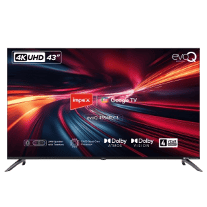 Impex evoQ UHD Smart LED TV | 109 cm (43 Inch) | Dolby Atmos | 43S4RLC3