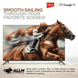 Impex evoQ UHD Smart LED TV | 109 cm (43 Inch) | Dolby Atmos | 43S4RLC3
