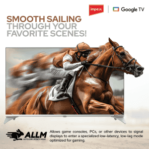 Impex evoQ 108 cm (43 inch) QLED TV | HDR10 | 43S4QLC3