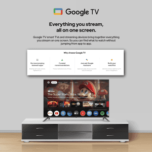 Impex evoQ UHD Smart LED TV | 109 cm (43 Inch) | Dolby Atmos | 43S4RLC3