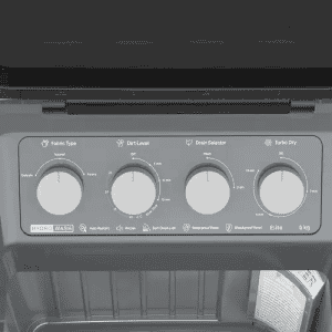 Whirlpool Semi Automatic Washing Machine | 9 Kg | 5 Star | Midnight Grey | 30312